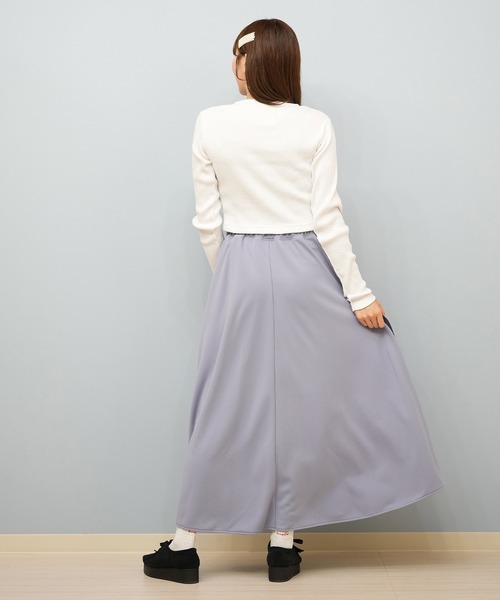 DC（ディーシー）の「DC/ディーシー TELECO SHORT LS ロンT LLT254311（Tシャツ/カットソー・レディース・ブラック/スミクロ/ホワイト/ベージュ/グレー・M/L）」の8枚目の写真