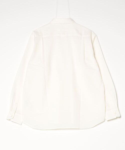 SOPHNET.（ソフネット）の「HIGH-TWIST POPLIN RELAX-FIT SHIRT（シャツ/ブラウス・メンズ・チャコールグレー/ホワイト/ブラック/ライトグリーン・1/2/3/4/5）」の22枚目の写真