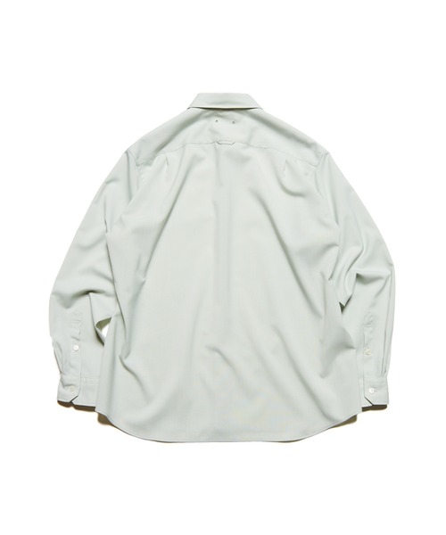SOPHNET.（ソフネット）の「HIGH-TWIST POPLIN RELAX-FIT SHIRT（シャツ/ブラウス・メンズ・チャコールグレー/ホワイト/ブラック/ライトグリーン・1/2/3/4/5）」の14枚目の写真