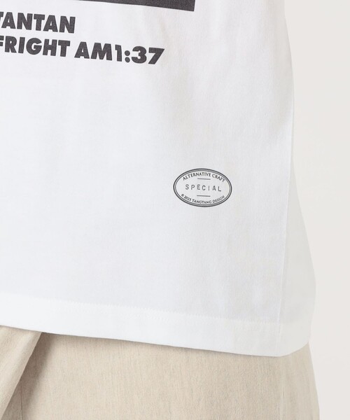 TANGTANG（タンタン）の「TANGTANG CASATANG Tシャツ（Tシャツ/カットソー・レディース・ホワイト系その他・XS）」の6枚目の写真