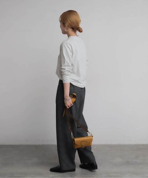 NOMBRE IMPAIR（ノンブルアンペール）の「クラシックチェック　サイド釦パンツ（その他パンツ・レディース・ブラウン/ブラック・FREE）」の12枚目の写真