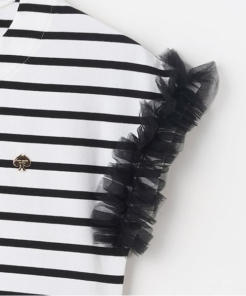 【新品】kate spade kids トロンプイユ ワンピース 150 ガールズ トロンプルイユハートバッグワンピース（ミドル