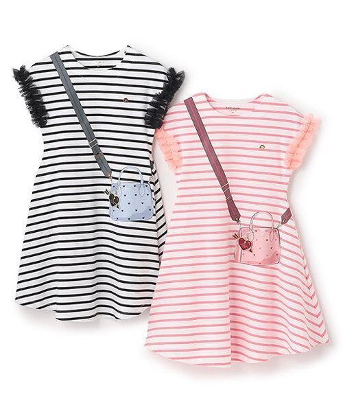 新品 ケイトスペード トロンプィユ ワンピース ピンク 花 リボン 130 kate spade new york kids（ケイトスペードニューヨーク）の