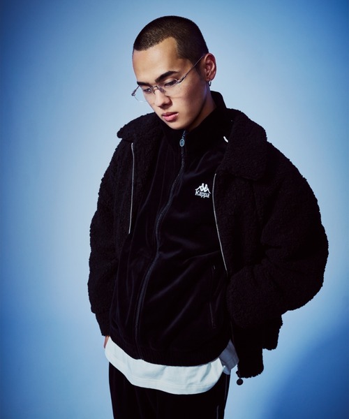 Kappa(カッパ)の「ベロアトラックジャケット(その他アウター・メンズ・ブルー/ブラック・X-LARGE/LARGE/MEDIUM)」の10枚目の写真