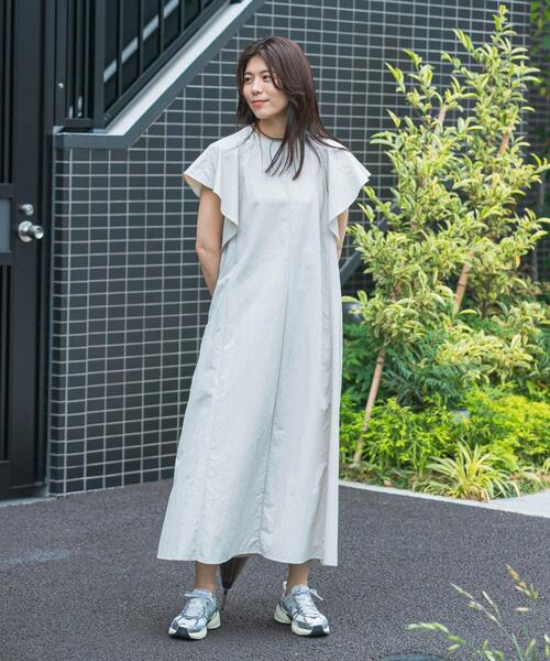 URBAN RESEARCH ROSSO 撥水フレアスリーブワンピース セール】F by ROSSO 撥水フレアスリーブワンピース(ワンピース