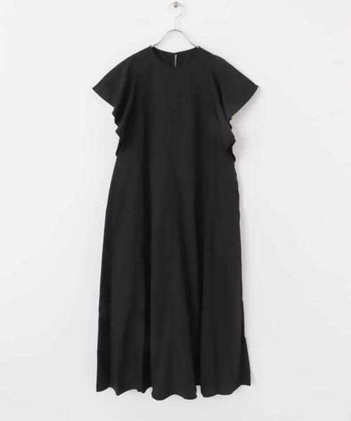 セール】F by ROSSO 撥水フレアスリーブワンピース（ワンピース）｜F