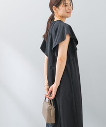URBAN RESEARCH ROSSO ワンピース　ブラック URBAN RESEARCH ROSSO WOMEN（アーバンリサーチ ロッソ）の
