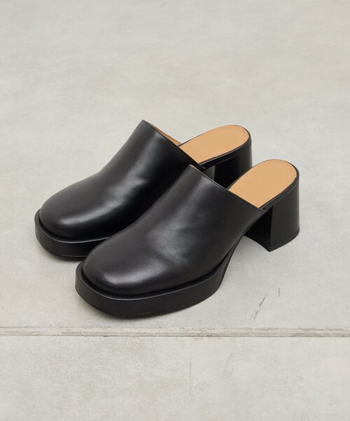 GALLARDAGALANTE（ガリャルダガランテ）の「【2.718】プラットフォームミュール（ブーツ・レディース・ブラウン/ブラック・38/37/36）」の11枚目の写真