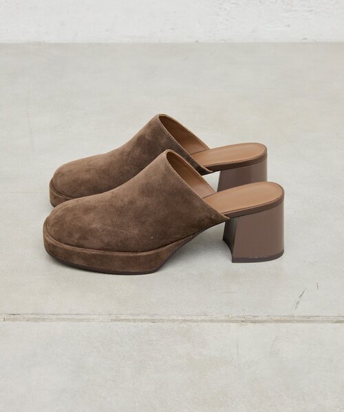 GALLARDAGALANTE（ガリャルダガランテ）の「【2.718】プラットフォームミュール（ブーツ・レディース・ブラウン/ブラック・38/37/36）」の8枚目の写真