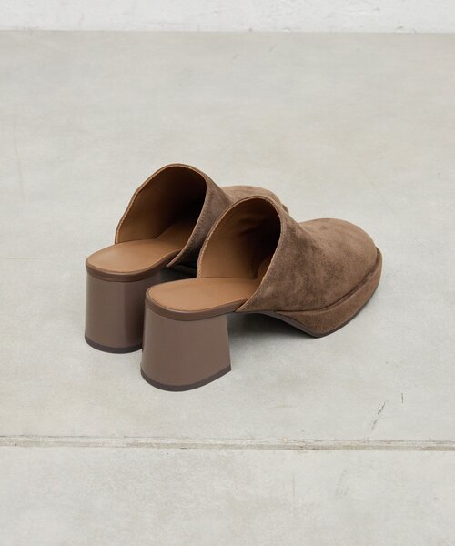 GALLARDAGALANTE（ガリャルダガランテ）の「【2.718】プラットフォームミュール（ブーツ・レディース・ブラウン/ブラック・38/37/36）」の7枚目の写真