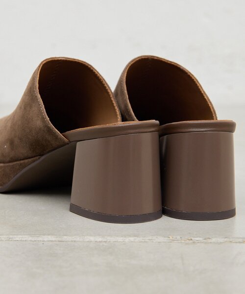 GALLARDAGALANTE（ガリャルダガランテ）の「【2.718】プラットフォームミュール（ブーツ・レディース・ブラウン/ブラック・38/37/36）」の3枚目の写真