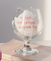 Made in I（メイドインアイ）の「lettering wine glass（グラス/マグカップ/タンブラー）」
