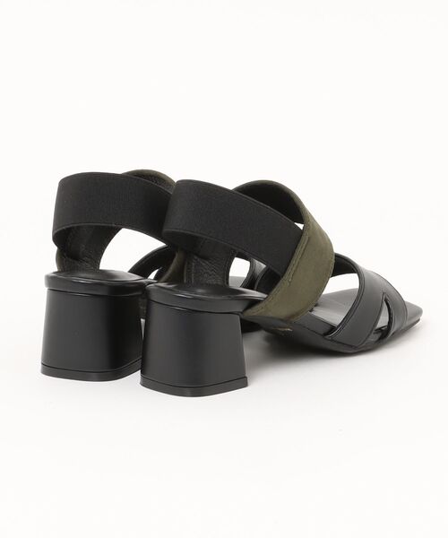 Elura(エルーラ)の「ゴムベルトヒールサンダル(サンダル・レディース・ブラック/ベージュ・LARGE/MEDIUM/SMALL)」の22枚目の写真