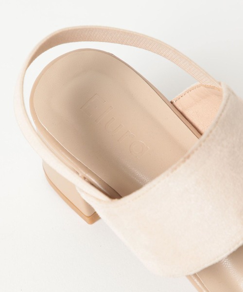 Elura(エルーラ)の「ゴムベルトヒールサンダル(サンダル・レディース・ブラック/ベージュ・LARGE/MEDIUM/SMALL)」の16枚目の写真