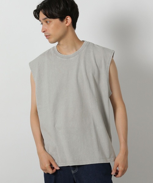 LAKOLE（ラコレ）の「ピグメントノースリーブ / 571788（その他トップス・メンズ・ブラック/グレー・LARGE/MEDIUM）」の16枚目の写真