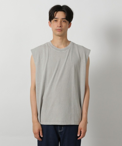 LAKOLE（ラコレ）の「ピグメントノースリーブ / 571788（その他トップス・メンズ・ブラック/グレー・LARGE/MEDIUM）」の14枚目の写真