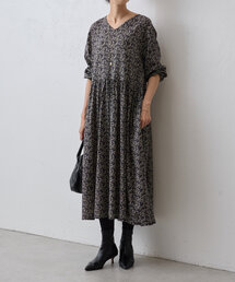 タグ付き　未使用品　ビアズリー　BEARDSLEY 鳥と花　ワンピース 楽天市場】beardsley ギャザーワンピースの通販
