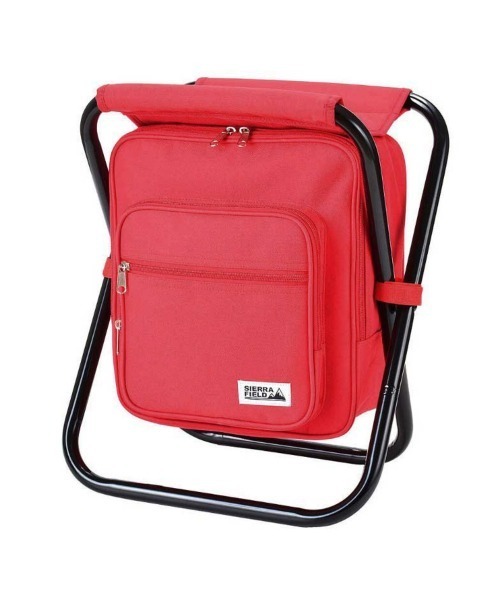 BACKYARD FAMILY(バックヤードファミリー)の「SIERRA FIELD リュックチェアー 2222(バックパック/リュック・メンズ・ブラック/グリーン/レッド/オリーブ/ライトブラウン・FREE)」の5枚目の写真