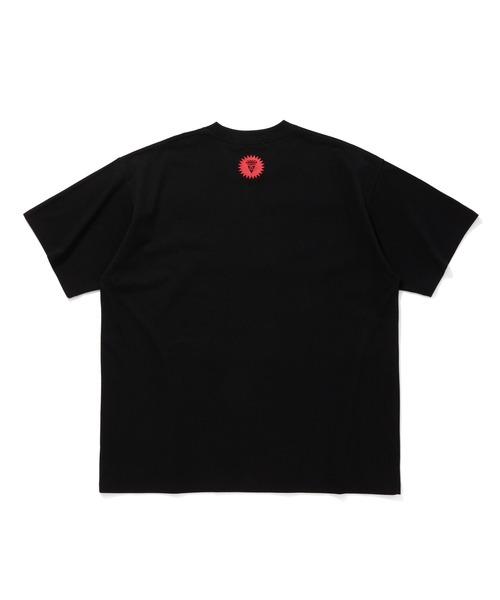 ICECREAM（アイスクリーム）の「APPLIQUE LOGO COTTON T-SHIRT RUNNING DOG（Tシャツ/カットソー・メンズ・ブラック×グリーン/ホワイト×ピンク・MEDIUM/LARGE/X-LARGE/SMALL）」の5枚目の写真