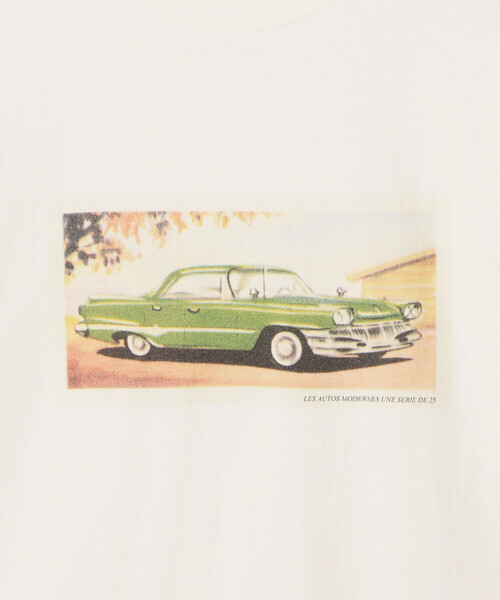 Bshop(ビショップ)の「History of Art | 〈別注〉プリントTシャツ CAR Ⅱ WOMEN(Tシャツ/カットソー・レディース・ホワイト系その他・S)」の6枚目の写真