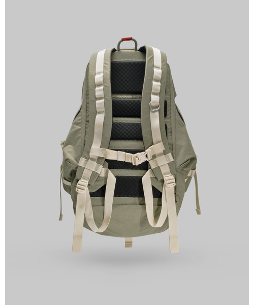 かつんHRKZ トポロジー パラシュート バックパック カーキ グリーン Topologie（トポロジー）の「Parachute Backpack（パラシュート バック