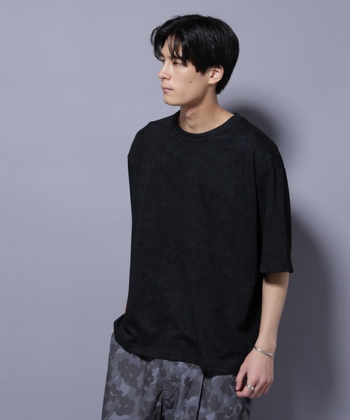 NANO universe(ナノユニバース)の「フェードカラーTシャツ 半袖(Tシャツ/カットソー・メンズ・スミクロ/ブラウン・L/M)」の1枚目の写真