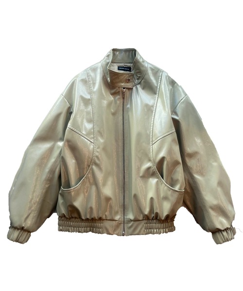 25AW PRE-ORDER】Enamel Blouson/エナメルブルゾン【MAISON