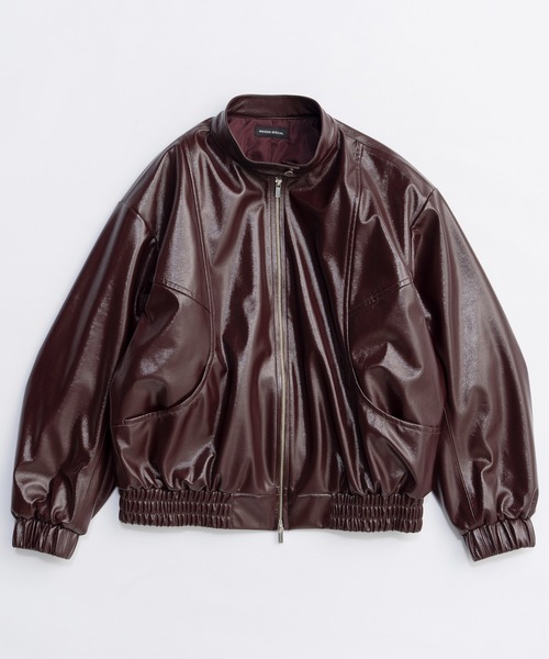 る*こ様 Enamel Puffer Blouson【MAISON SPECIA 25AW PRE-ORDER】Enamel Blouson/エナメルブルゾン【MAISON