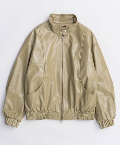 Enamel Blouson/エナメルブルゾン（ブルゾン）｜MAISON SPECIAL