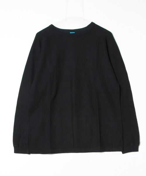 Good On(グッドオン)の「【GOOD ON】LS RIB KNIT(ニット/セーター・メンズ・ブルー系その他/ナチュラル/ブラック・LARGE/X-LARGE/MEDIUM)」の4枚目の写真