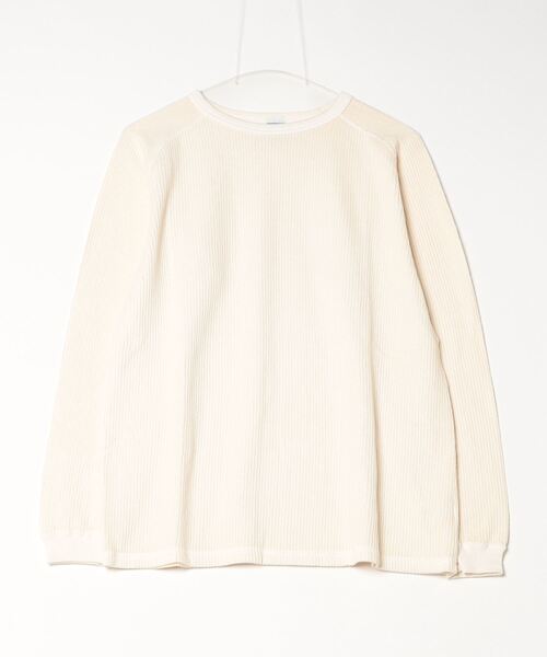 Good On(グッドオン)の「【GOOD ON】LS RIB KNIT(ニット/セーター・メンズ・ブルー系その他/ナチュラル/ブラック・LARGE/X-LARGE/MEDIUM)」の5枚目の写真