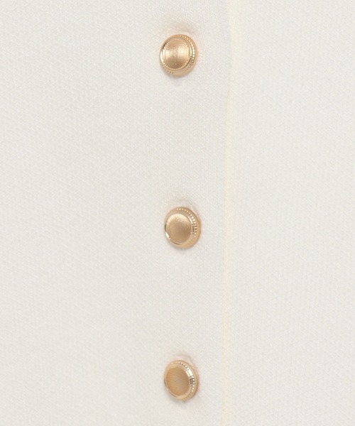 mysty woman（ミスティウーマン）の「ポケツキニットポロカーディガン　582022（カーディガン/ボレロ・レディース・グレイッシュブルー/アイボリー/ネイビー・FREE）」の16枚目の写真