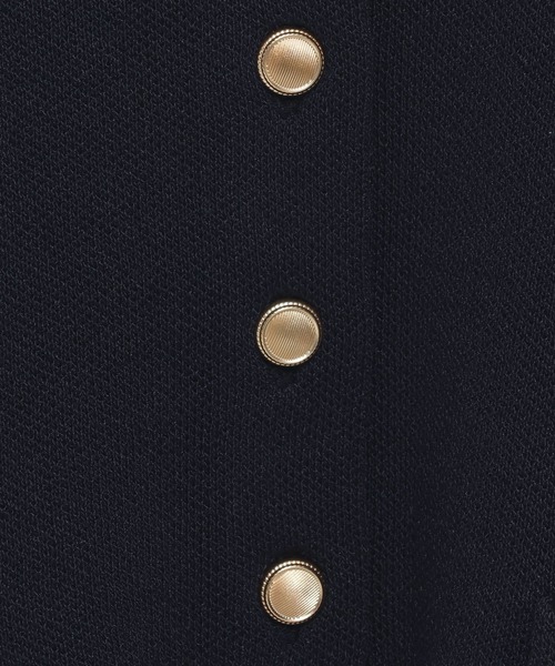 mysty woman（ミスティウーマン）の「ポケツキニットポロカーディガン　582022（カーディガン/ボレロ・レディース・グレイッシュブルー/アイボリー/ネイビー・FREE）」の19枚目の写真