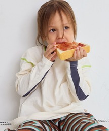 【防汚加工】ワンポイントラインスリ-ブロンT