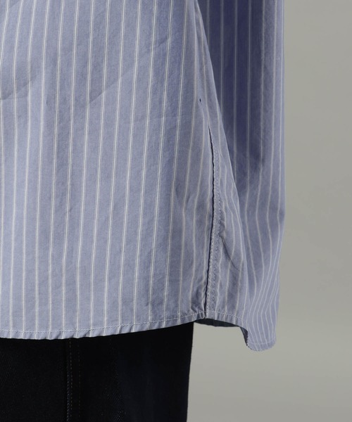 RAGEBLUE（レイジブルー）の「ストライプ柄ブロードシャツ（シャツ/ブラウス・メンズ・グレー系その他/ブルー系その他・LARGE/MEDIUM/SMALL）」の19枚目の写真