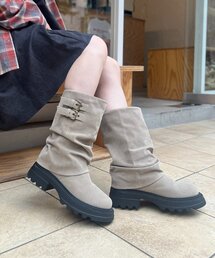 w closet | 【25AW】ベルト付カバーミドルブーツ(ブーツ)