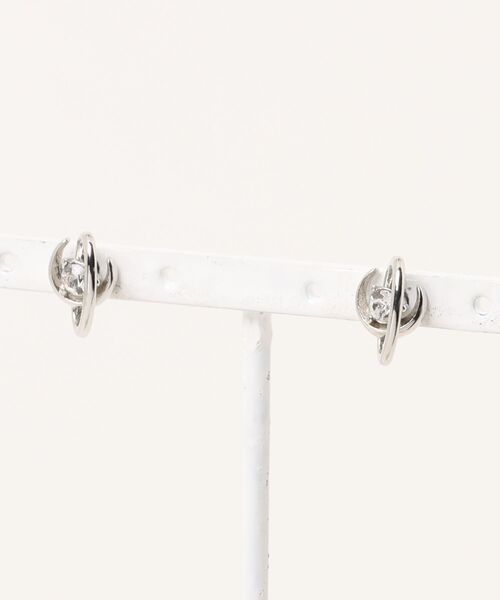 チャイハネ（チャイハネ）の「【チャイハネ】ムーンギャラックピアス（ピアス（両耳用）・レディース・ブラック/ブルー/クリア・FREE）」の3枚目の写真