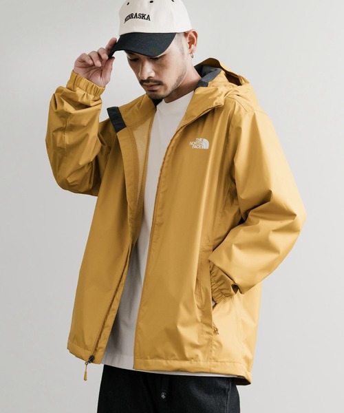 THE NORTH FACE（ザノースフェイス）の「THE NORTH FACE  QUEST JACKET ワンポイントロゴDRYVENTマウンテンパーカー/マンパ（マウンテンパーカー・メンズ・レッドパープル/ネイビー/ブラウン/モスグリーン/グリーン/ブラック/ターメリック/グレー・S/M/L/XL）」の8枚目の写真