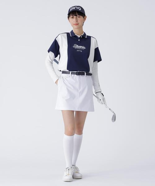 PING(ピン)の「【PING APPAREL】全方向コットンストレッチツイル台形スカート <LADIES> (LADIES)(スカート・レディース・ホワイト/ネイビー/グレー・L/M/S)」の20枚目の写真