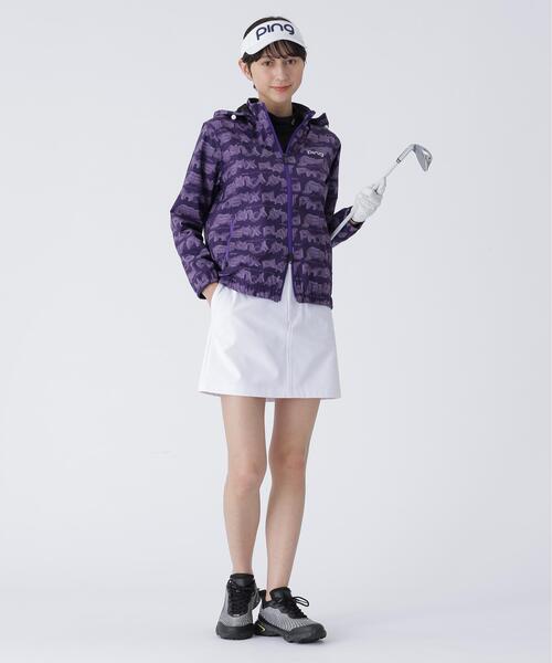 PING(ピン)の「【PING APPAREL】全方向コットンストレッチツイル台形スカート <LADIES> (LADIES)(スカート・レディース・ホワイト/ネイビー/グレー・L/M/S)」の22枚目の写真