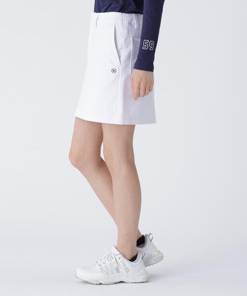 セール】【PING APPAREL】全方向コットンストレッチツイル台形スカート
