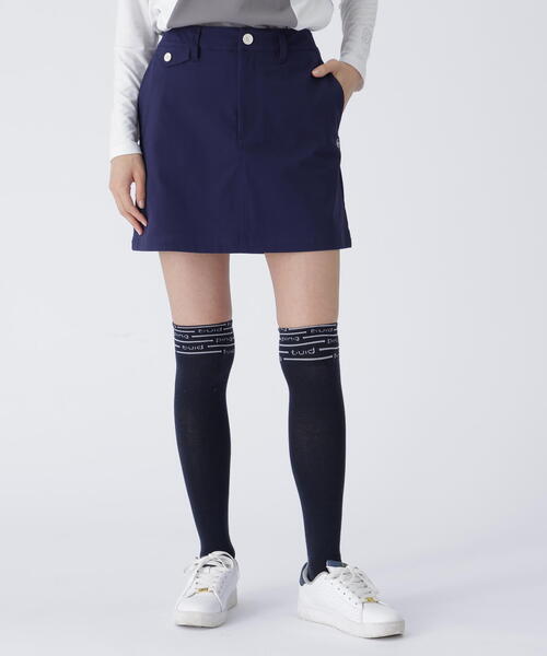 PING(ピン)の「【PING APPAREL】全方向コットンストレッチツイル台形スカート <LADIES> (LADIES)(スカート・レディース・ホワイト/ネイビー/グレー・L/M/S)」の3枚目の写真