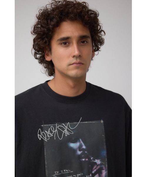 AZUL by moussy(アズールバイマウジー)の「【2PAC】ビンテージラップ半袖TEE(Tシャツ/カットソー・メンズ・ブラック/ホワイト・FREE)」の15枚目の写真