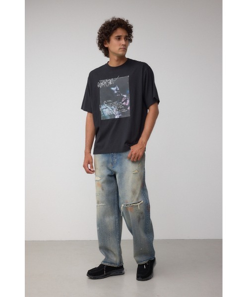 AZUL by moussy(アズールバイマウジー)の「【2PAC】ビンテージラップ半袖TEE(Tシャツ/カットソー・メンズ・ブラック/ホワイト・FREE)」の17枚目の写真