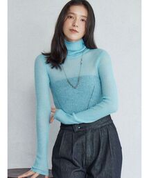 LAGUNAMOON | アルパカシアータートルニットプルオーバー(ニット/セーター)