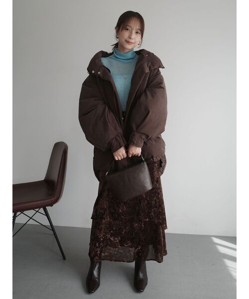 LAGUNAMOON（ラグナムーン）の「アルパカシアータートルニットプルオーバー（ニット/セーター・レディース・アイボリー/ブラック/ブルー/ピンク・FREE）」の14枚目の写真