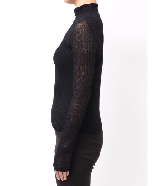 LAGUNAMOON（ラグナムーン）の「アルパカシアータートルニットプルオーバー（ニット/セーター・レディース・アイボリー/ブラック/ブルー/ピンク・FREE）」の19枚目の写真