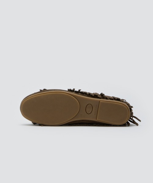 SACO モカシン 1.0cm GREIGE（モカシン/デッキシューズ
