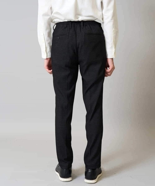 a.v.v（アーヴェヴェ）の「【春の通勤におすすめ/イージーケア/洗濯機で洗える】デニムライクストレッチスラックス〈ON/OFF SERIES〉（その他パンツ・メンズ・チャコールグレー/ネイビー/ブラック・44/48/50/46）」の5枚目の写真