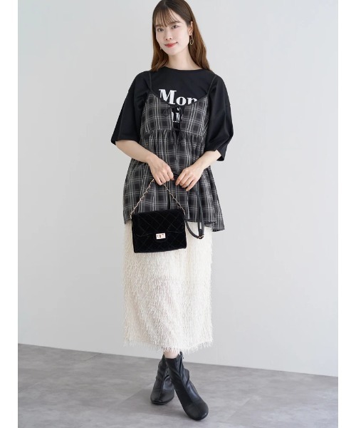 Liilu Paloma Top チェックキャミソール　4y 楽天市場】NOAHL｜《1枚2,990円→2点50%OFFクーポン利用